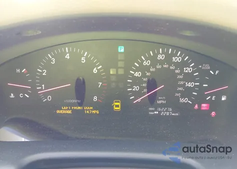 2002 Lexus Ls 430 z USA, uszkodzony, nr VIN JTHBN30F620069440